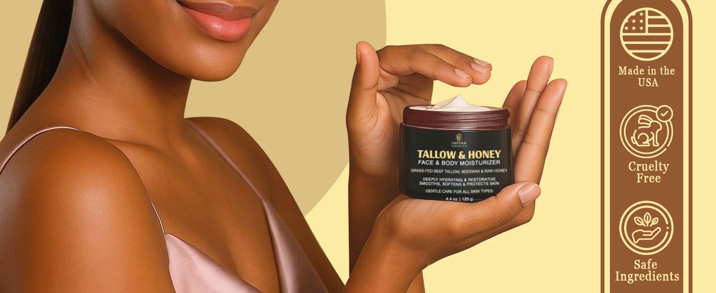 terra lotus tallow honey balm