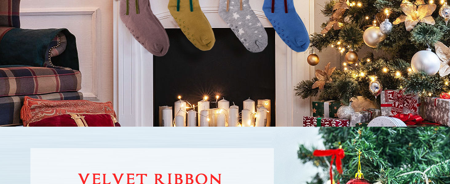 Utehilly Black Christmas Velvet Ribbon for Tree, Gift