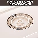 Food storage dial - set and forget
