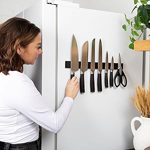 magnetic knife holder for fridge