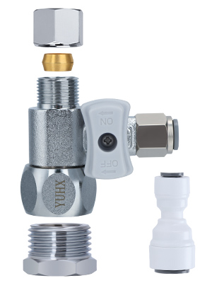 1/4 water line connector