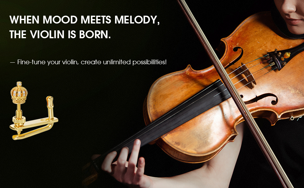 Violin Fine Tuners Metal Violin String Violin Fine Tuner