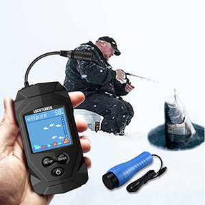 Amazon | LUCKYLAKER 高性能 有線 カヤック 魚群探知機