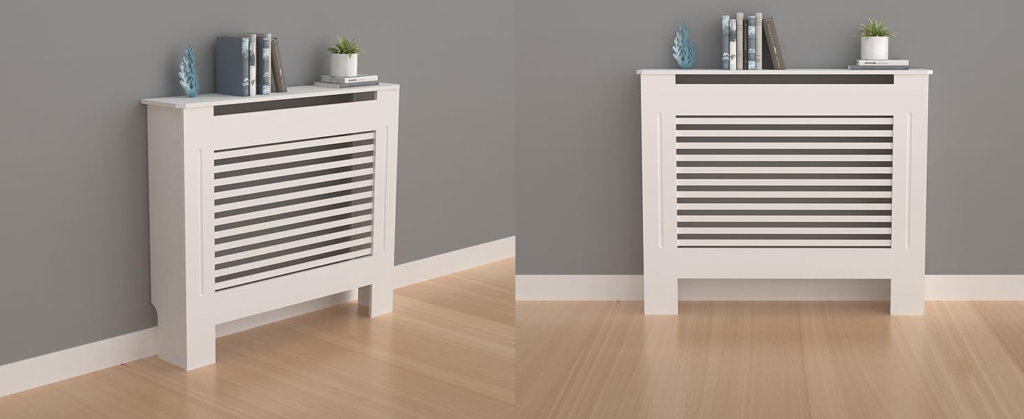 High Radiator Cover Wood Internal Height 100cm Extra Large