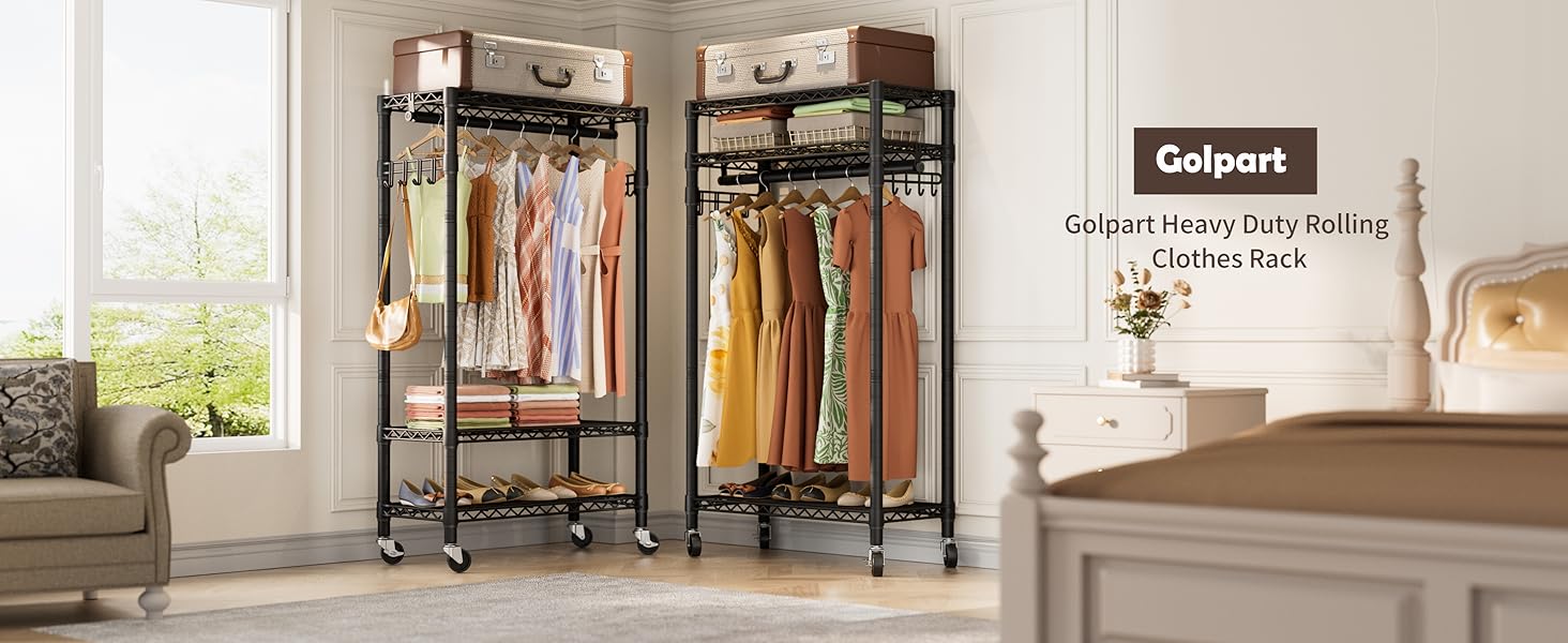 Heavy Duty Clothes Rack