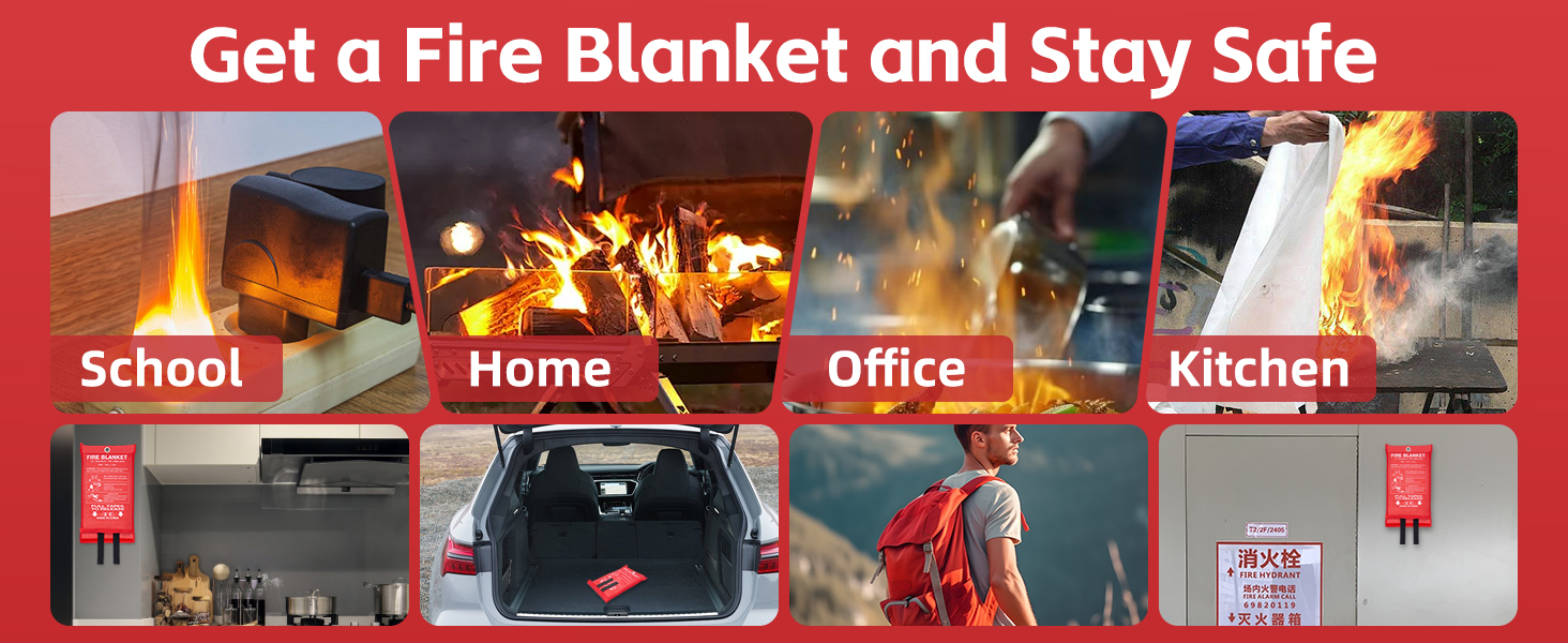 emergency fire blanket