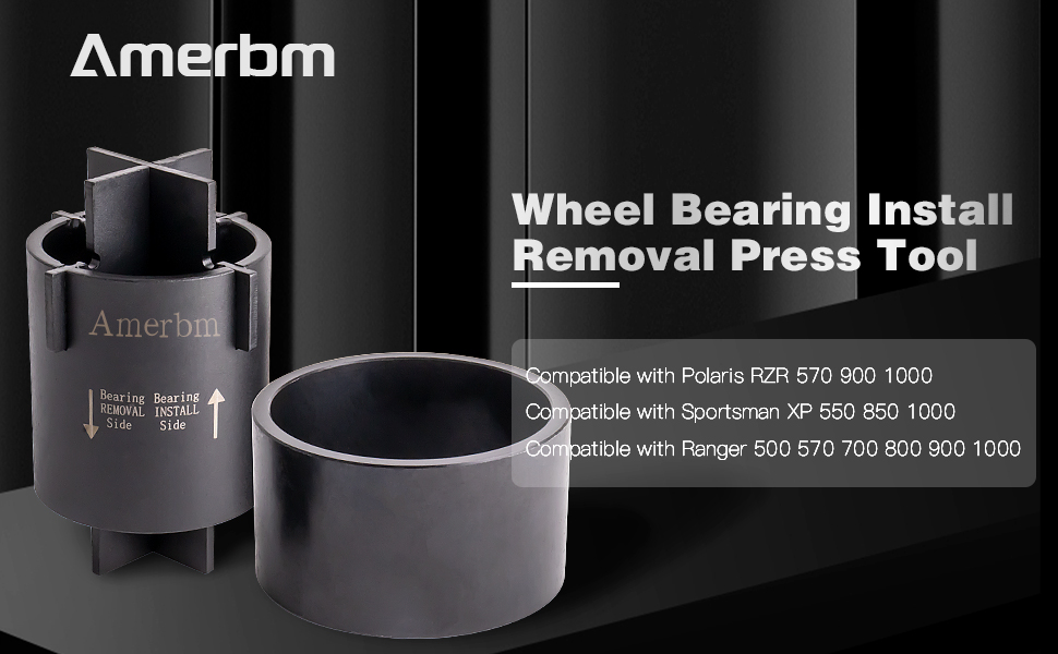 Amerbm Wheel Bearing Install Removal Press Tool Compatible