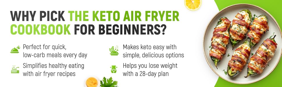 keto air fryer cookbook for beginners keto diet air fryer recipes cookbook