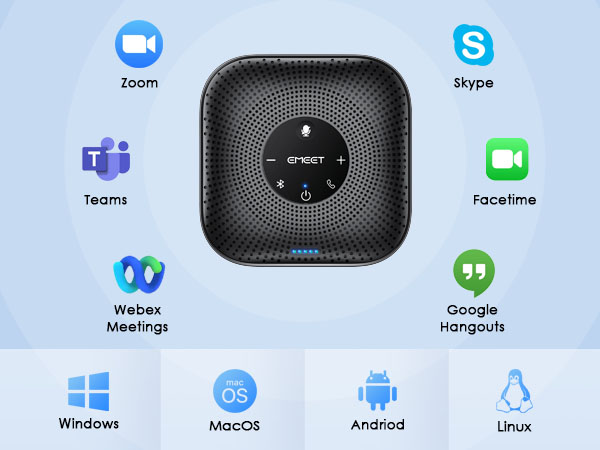 【スタイル:M0Plusスピーカーフォン】EMEET M0Plus スピーカーフ Amazon.co.jp: EMEET M0Plus スピーカーフォン 会議用 マイク