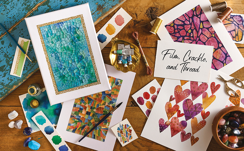 abstract art mixed media watercolour journal prompts artist sketchbook beginner botanical painting