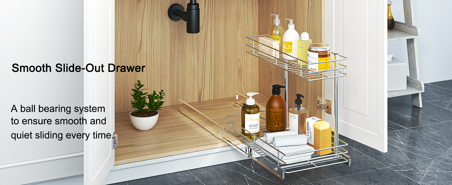 Pull Out Cabinet Organizer