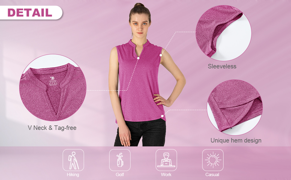 womens golf shirt