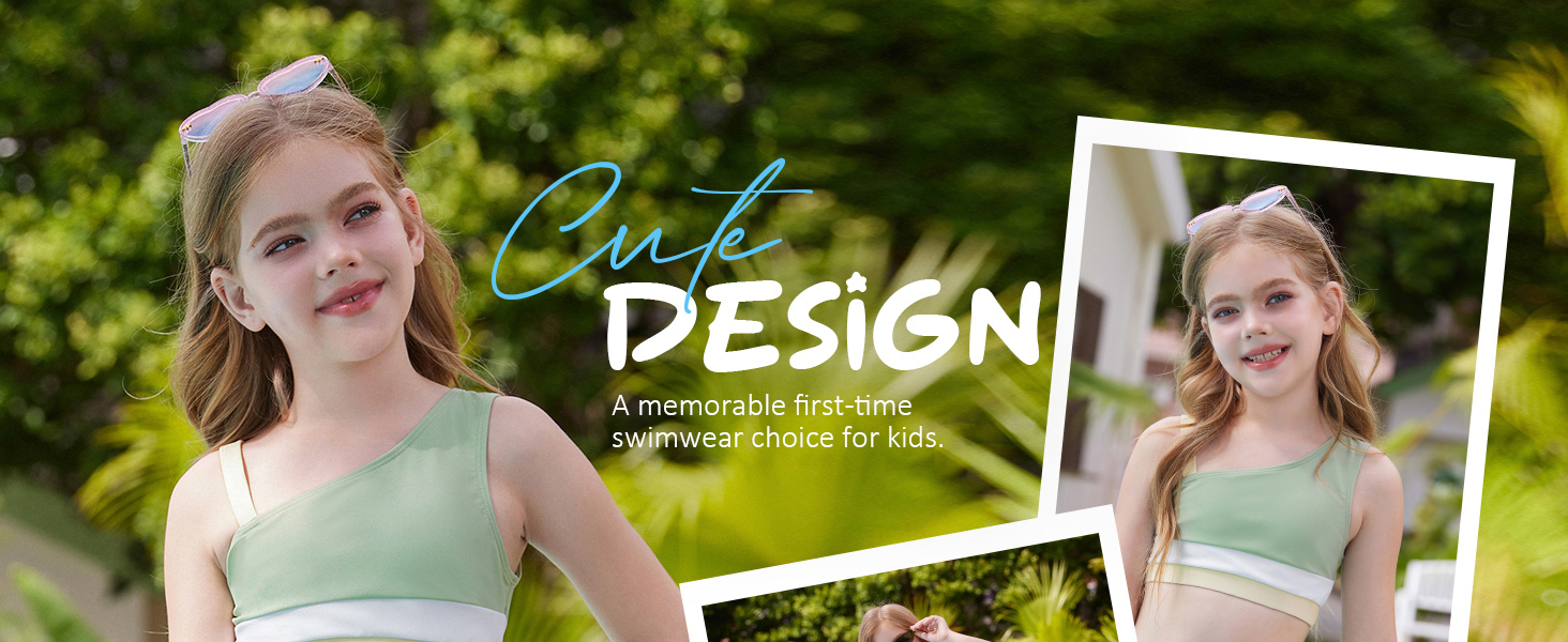 Girls 3-Piece Bikini Set