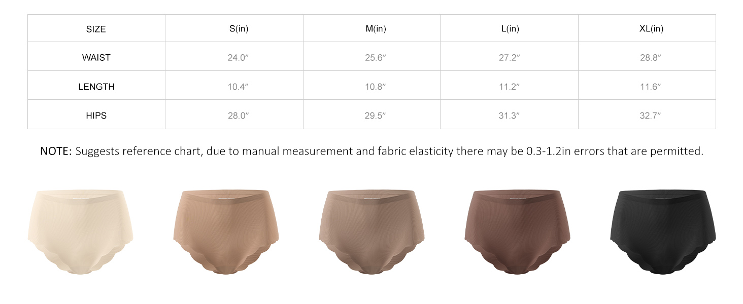 Women cotton seamless Underwear soft Comfy Workout Underwear Cheeky Underwear for Women Pack