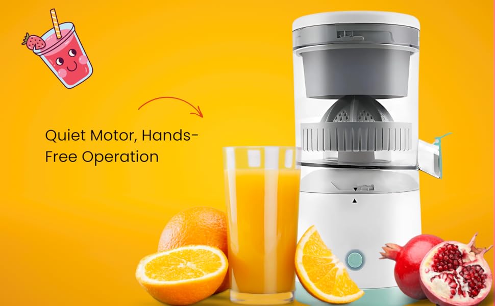 BPA-Free Citrus Juicer with Anti-Slip Base