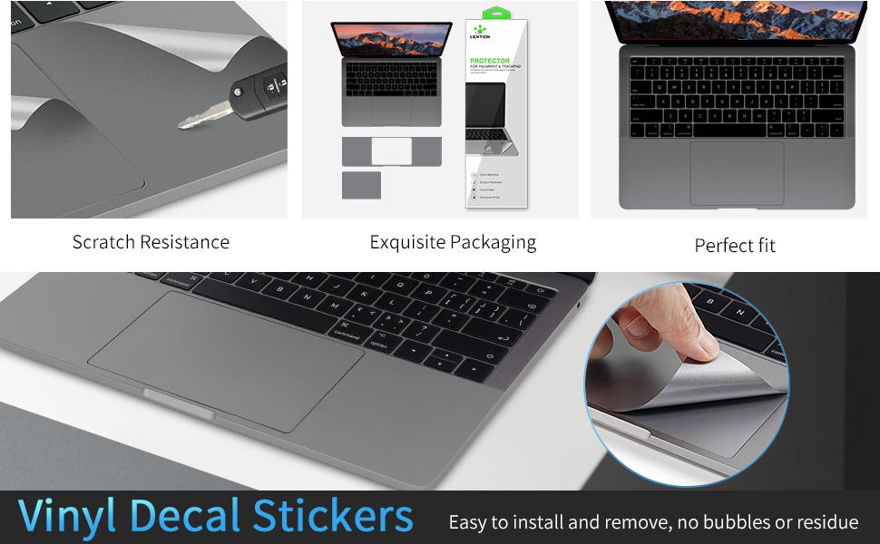 LENTION Palm Rest Cover Skin Compatible with MacBook Pro (15 inch, 2016