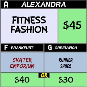 Shop and Option Cards
