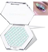 Wugbc Mermaid Glitter Eyeshadow Palette, Multichrome Chameleon Cream Eye Shadow, Color Shifting W...