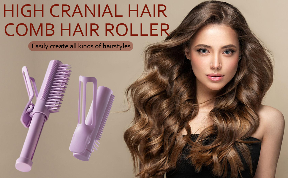 High Cranial Hair Comb Root Clip