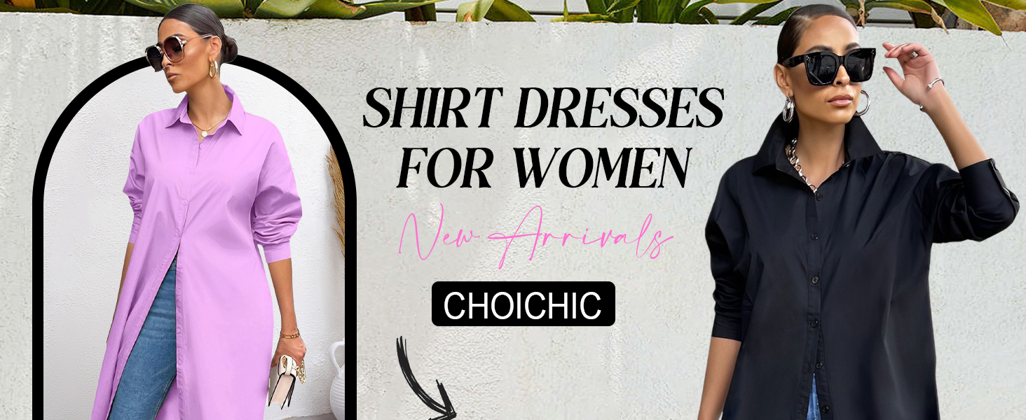shirt dress women