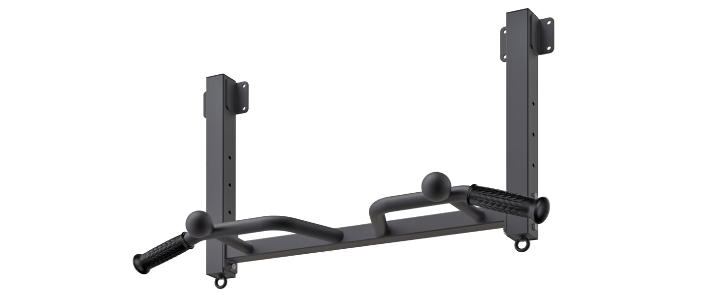 Kipika Multifunctional Joist Mounted Pull Up Bar, 4 Levels of Height