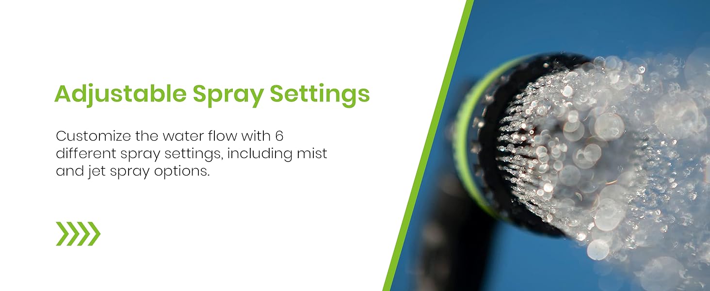 JumpFlex AquaJet MultiSpray Sprinkler Water Hose