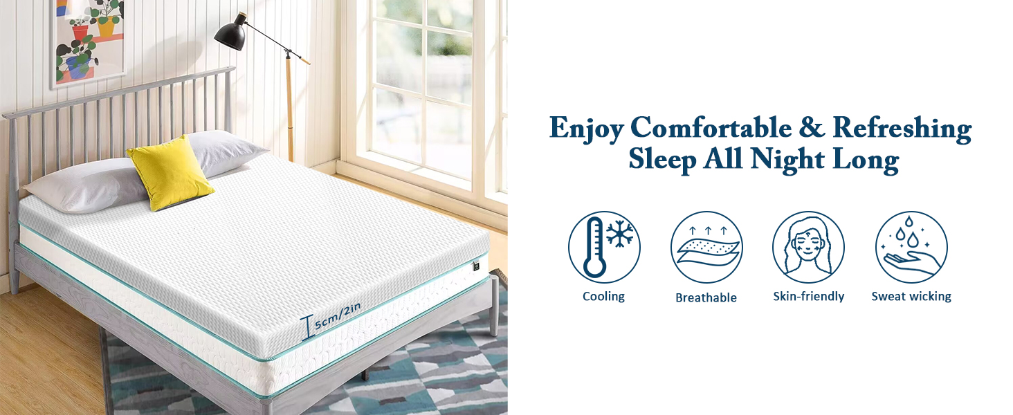 Memory Foam Mattress Topper