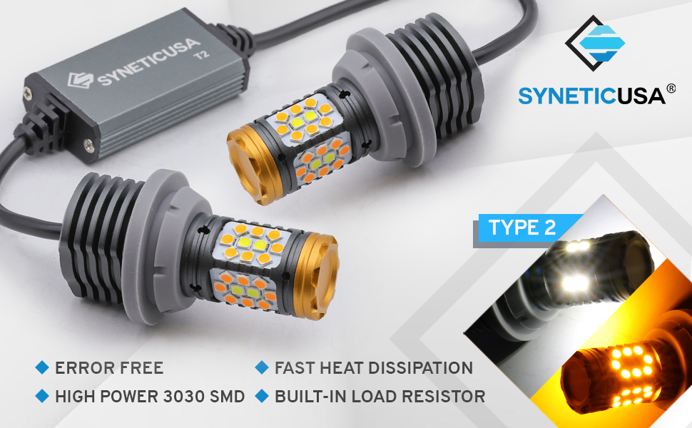 7443 Error Free CANBUS Anti Hyper Flash Type 2