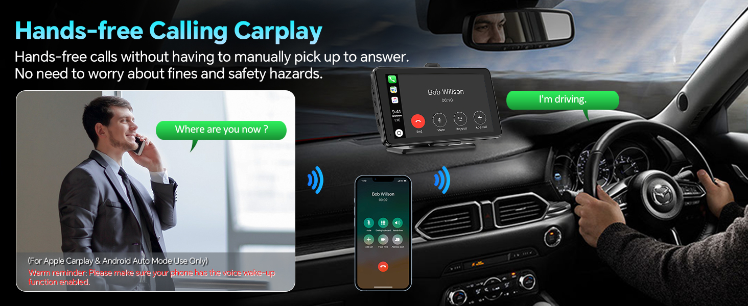 7inch car play screen