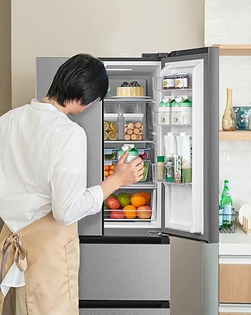 Amazon | COMFEE' 冷蔵庫 45L 幅47.2cm 右開き コンパクト 温度