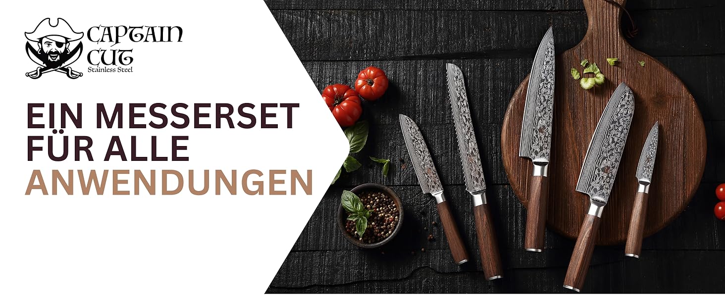 Captain Cut Messerset