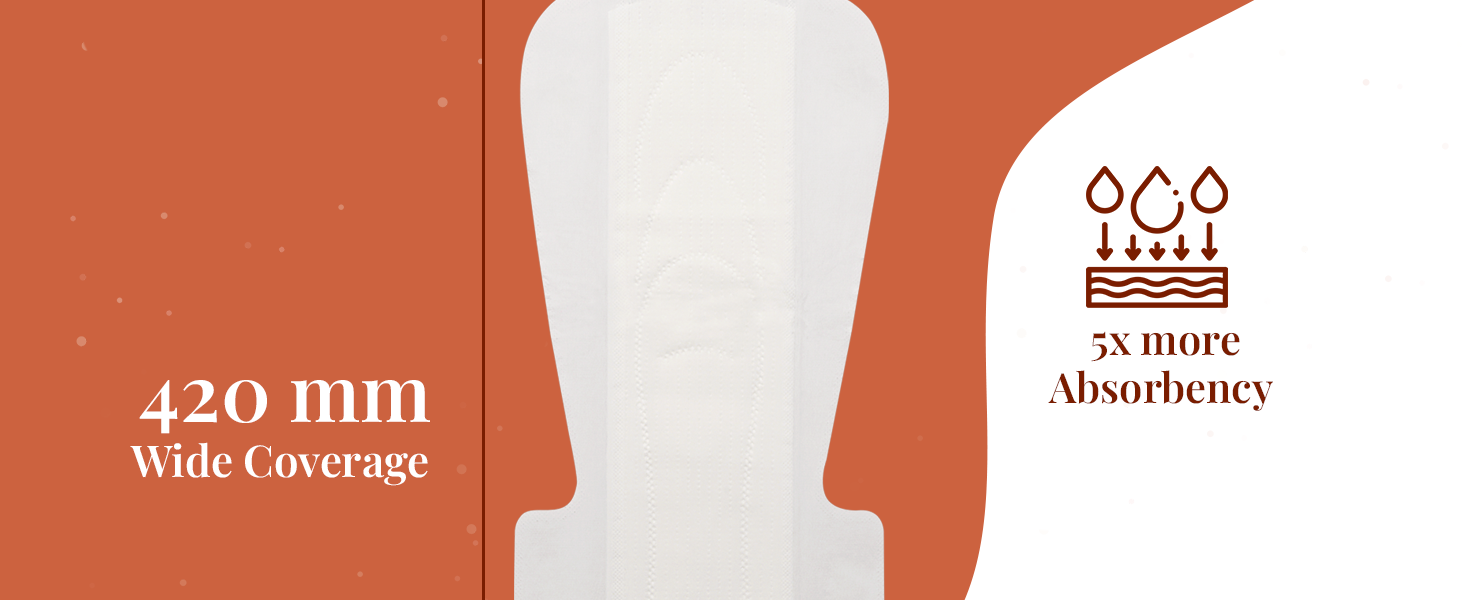 Buy Maternity Pads after Delivery for Women by AZAH (Box of 12 Pads