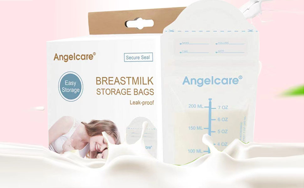 Amazon.co.jp: CUMMOSP 母乳バッグ 母乳保存パック 200ml 25枚