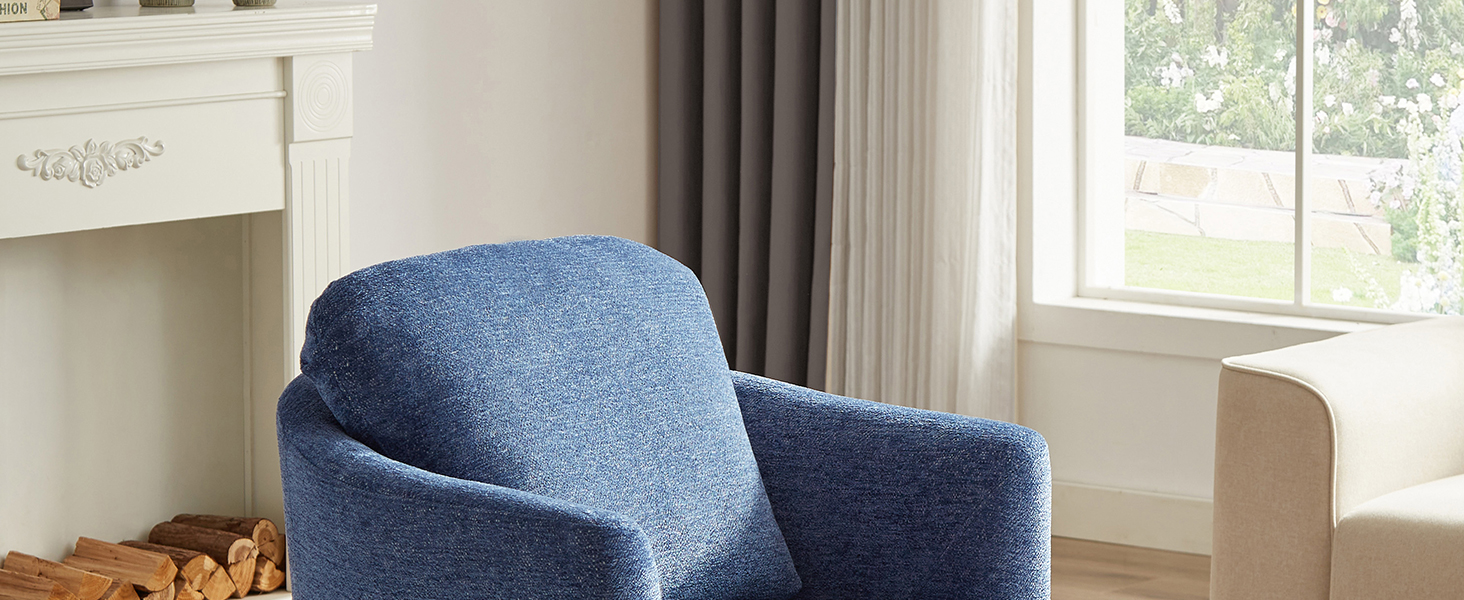 velvet club chair swivel