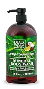 Mineral Body Wash with Hemp Coconut Lime