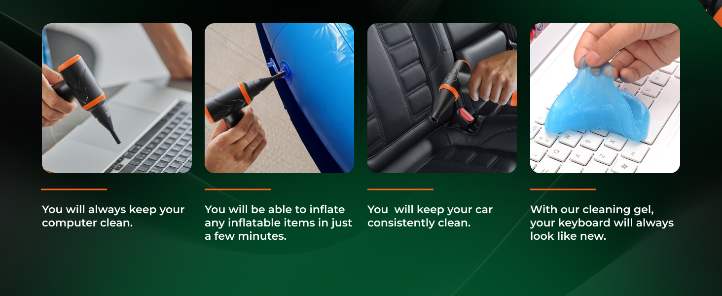 computer cleaner compressed air cleaner for computer air duster vacuum electronic air duster for pc