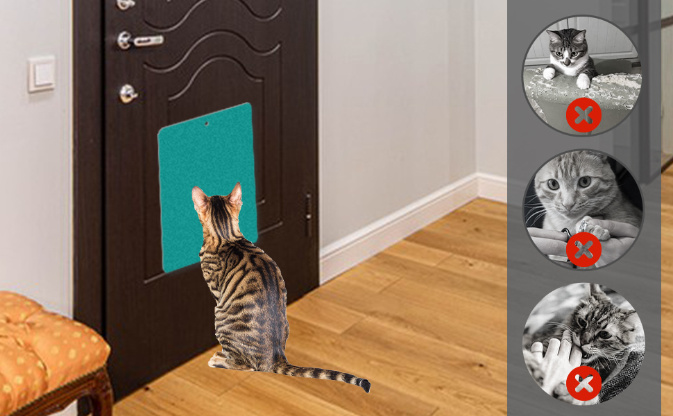 PINVNBY Cat Nail File Scratcher, 2 Pieces Cat Nail File