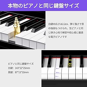 Amazon | TERENCE 電子キーボード 140音色128リズム キーボード 61鍵盤