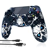 Amazon.com: Controller for PS4, Wireless Controller Black