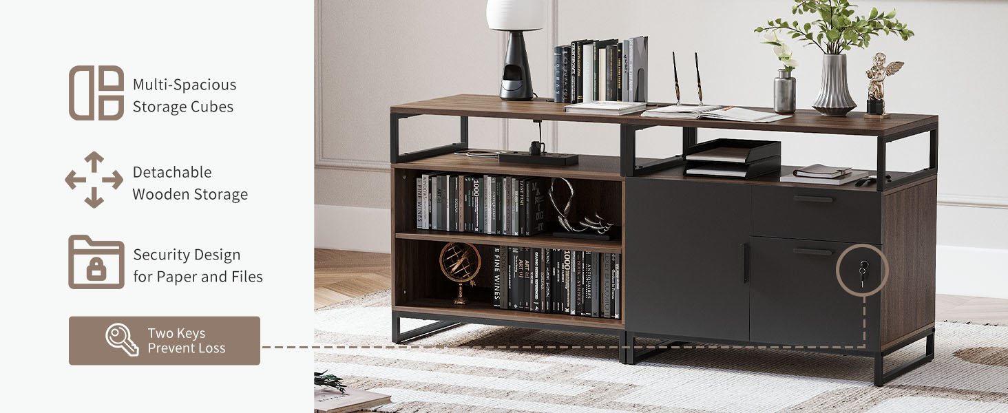 L shaped standing office desk