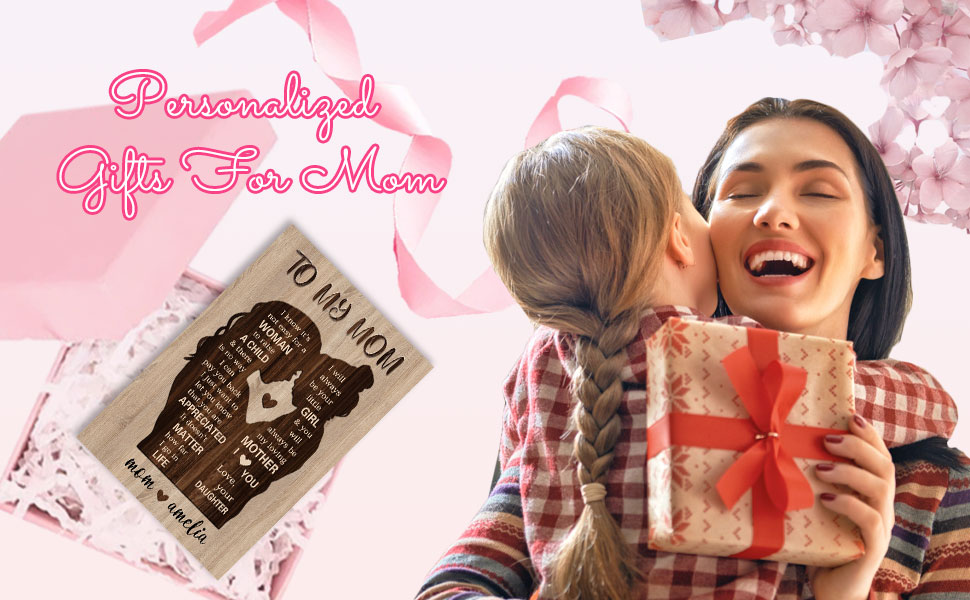 Bohva Mothers Day Personalized Gifts for Mom from Son, To