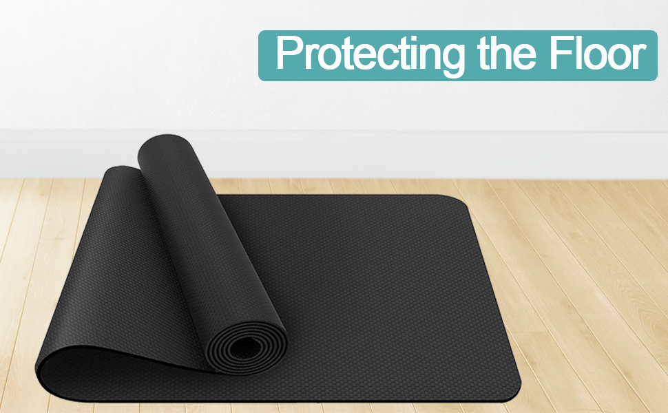 Treadmill Mat, Exercise Equipment Mat HeavyDuty Protective Floor Mat