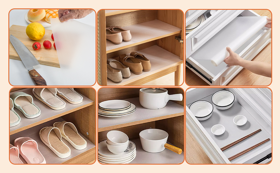 2 Rolls Shelf Liners, 12 Inches x 20 FEET / 240 Inches