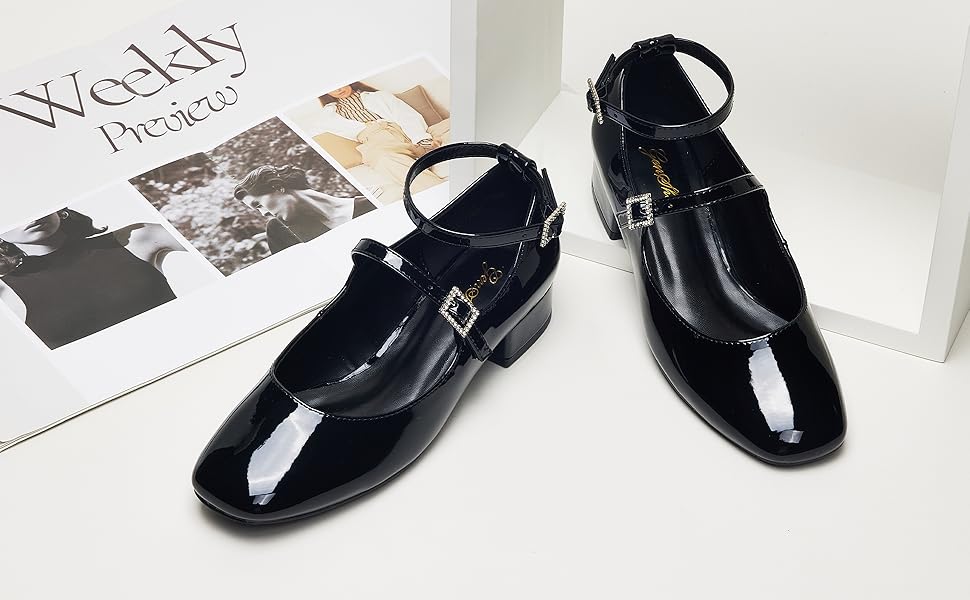 flach und leicht, minimalistisches Design, mit zierlicher Strassverzierung, Schwarz, 42 EU
