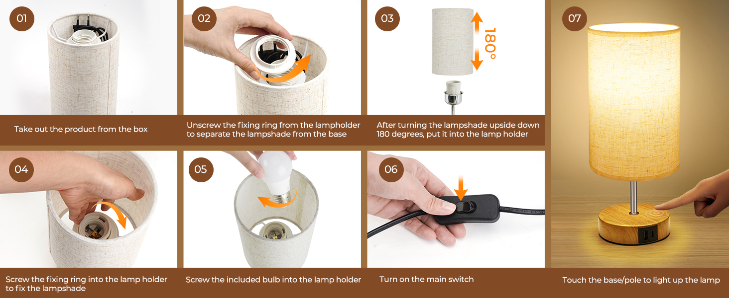Touch Lamps Bedside