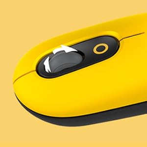 logicool POP MOUSE イエローセット Amazon.com: Logitech POP Mouse, Wireless optical Mouse with