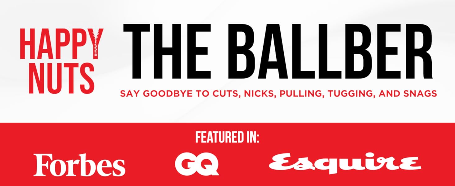HAPPY NUTS The Ballber™ Electric Groin & Body Hair Trimmer for Men