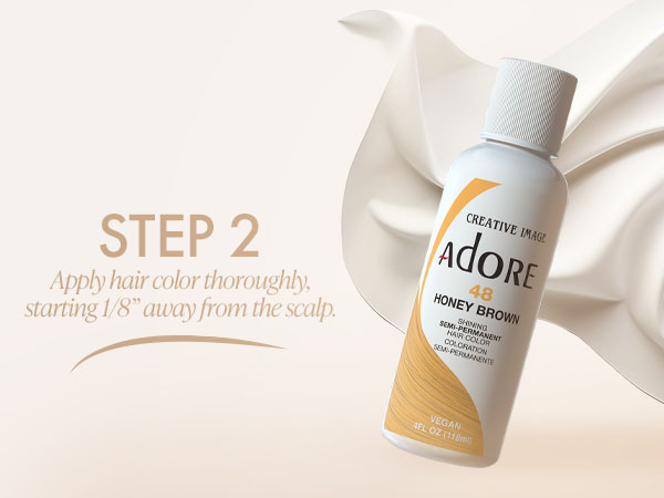 semi permanent hair color semi-permanent