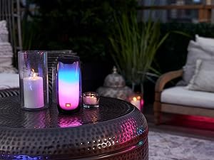 Amazon.com: JBL Pulse 4 Waterproof Portable Bluetooth Speaker with