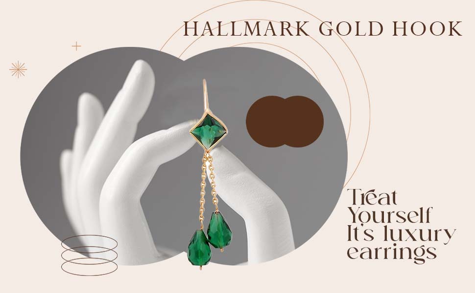 gold earrings for women